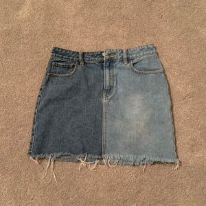 Pacsun denim skirt